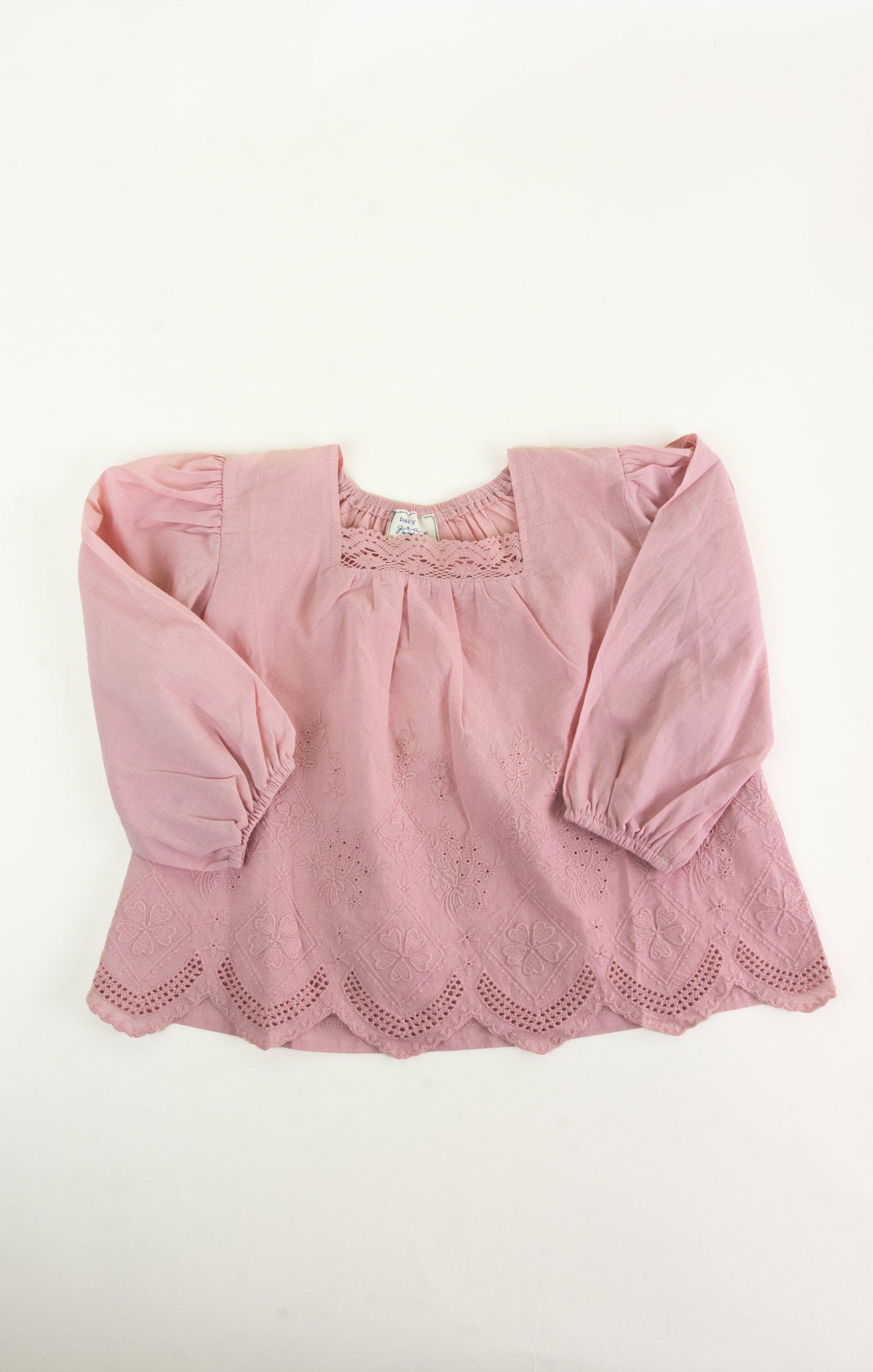 Natalie Square Neck Kids Shirt