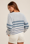 Iris Striped Knit Sweater - shopatgrace.com