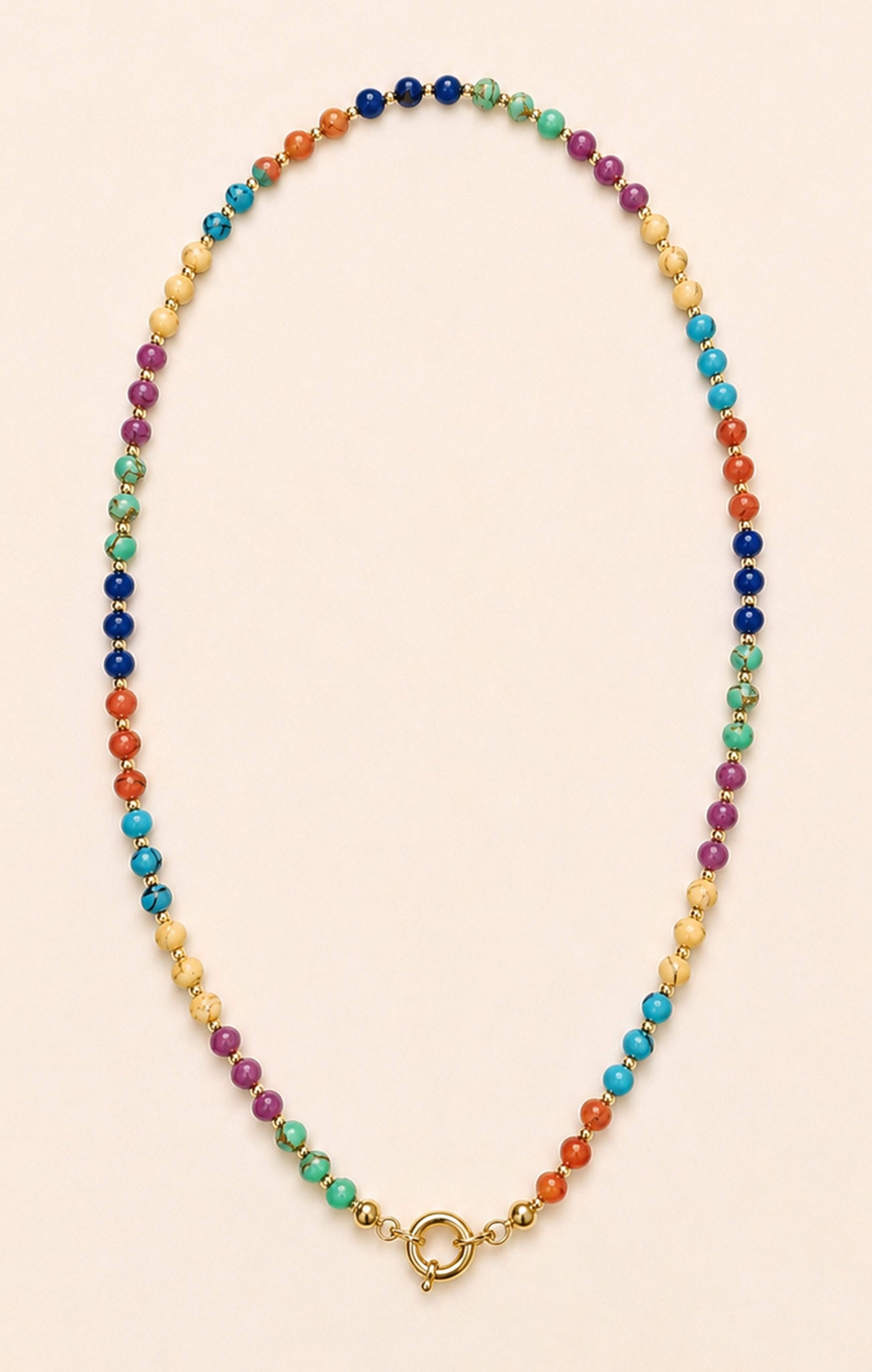 Sienna Multi Bead Necklace