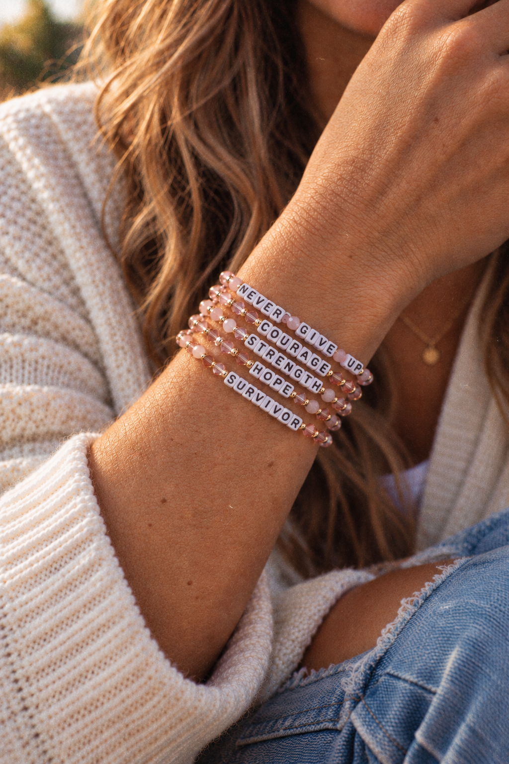 Breast Cancer Bracelet
