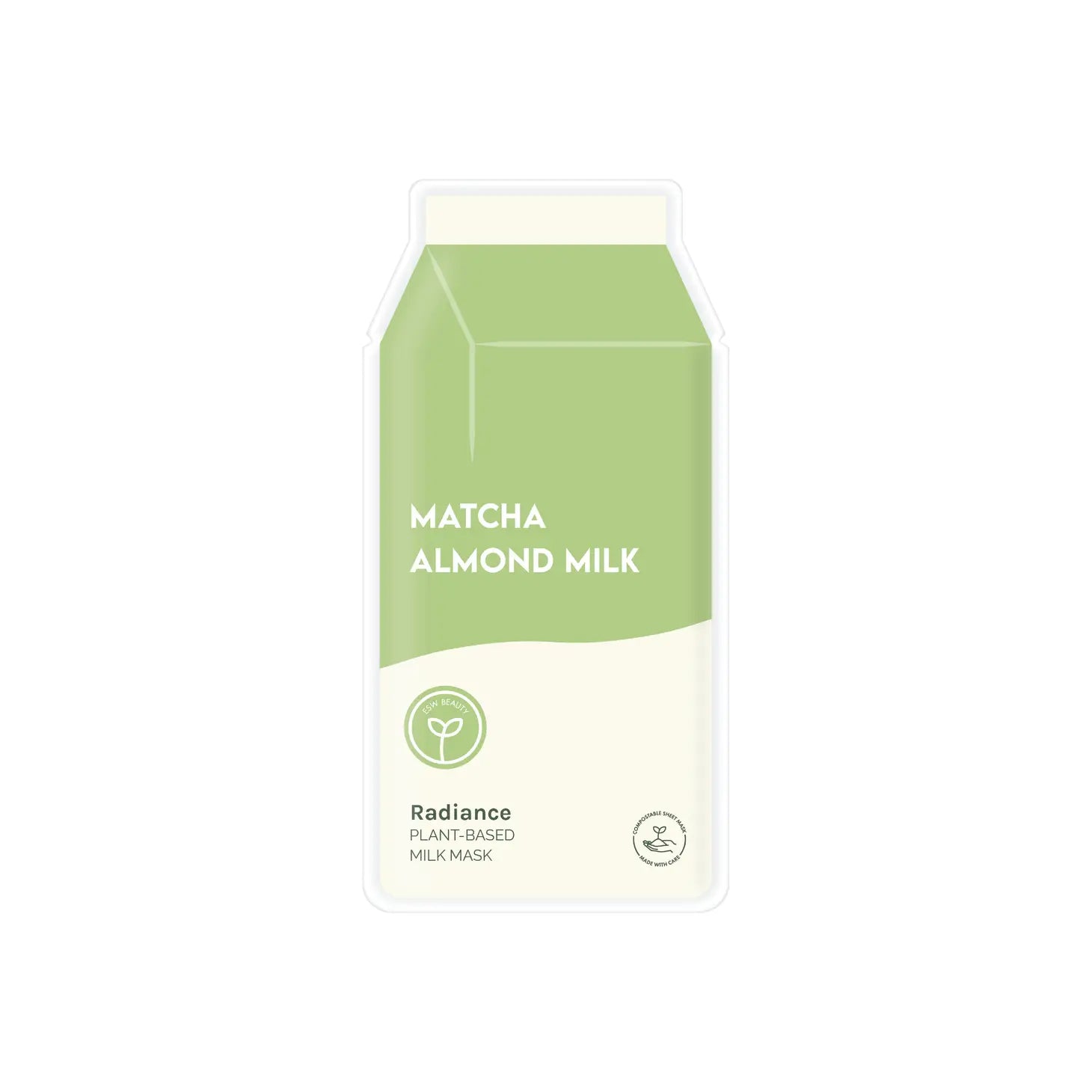 Matcha Almond Milk Mask