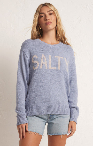 Waves And Salty Sweater - shopatgrace.com