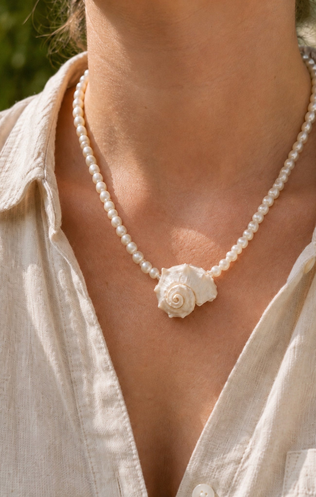 Halia Conch Necklace