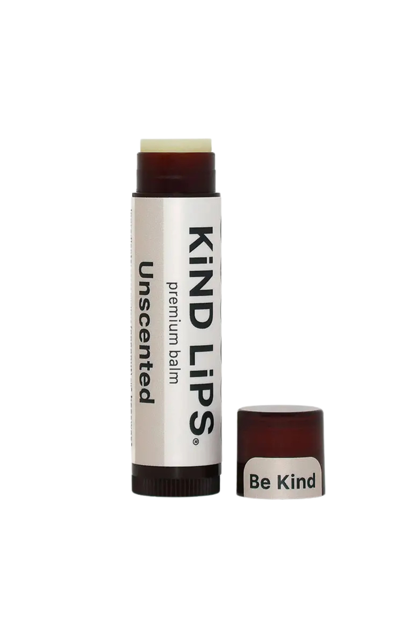 Kind Lips unscented lip balm with a white background