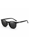 black sunglasses on white background