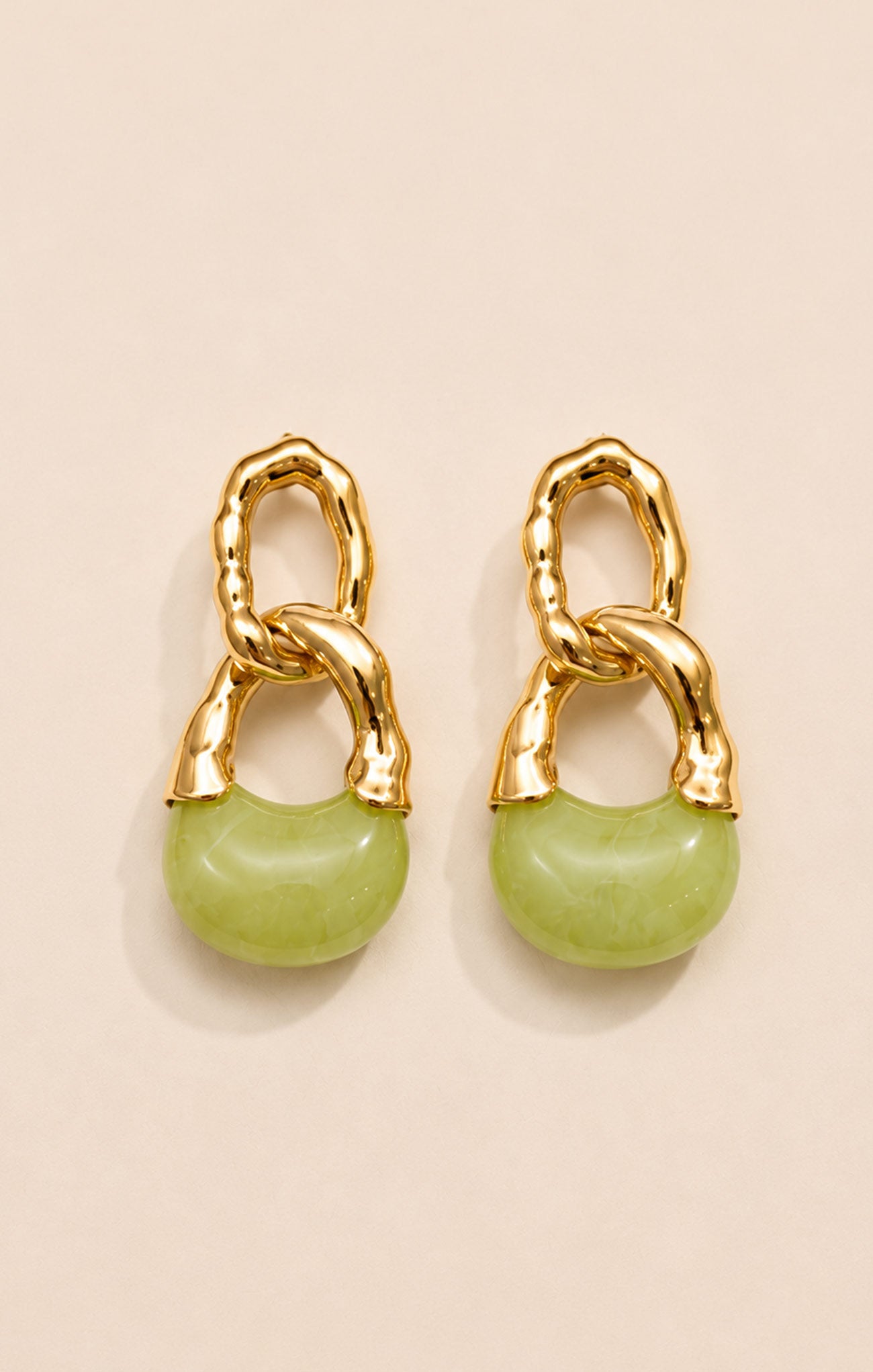 Phoebe Colorful Link Earrings