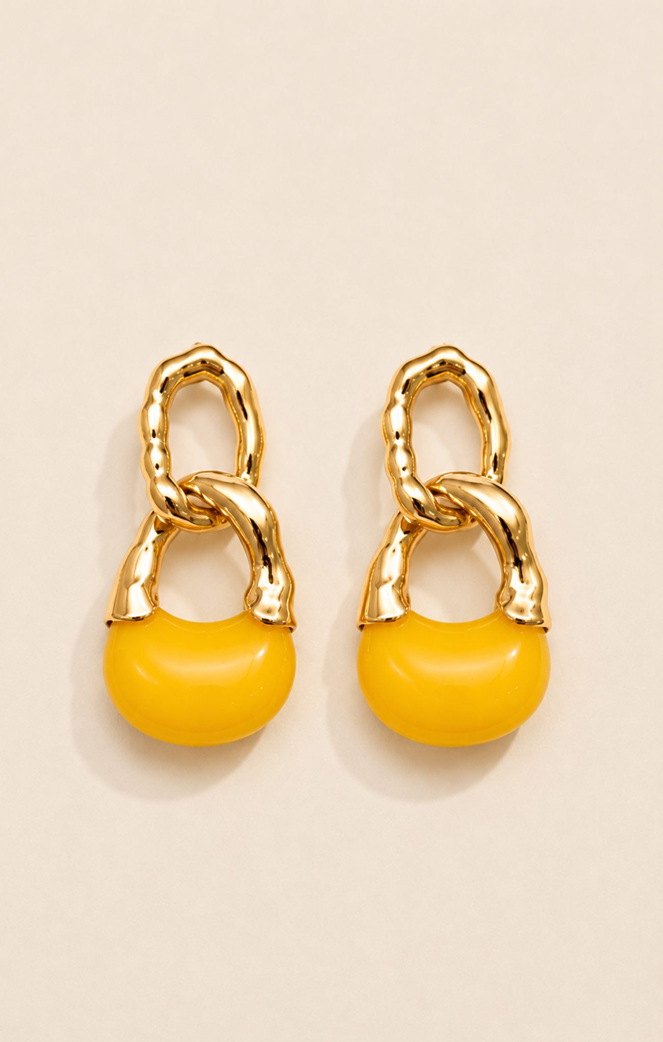 Phoebe Colorful Link Earrings