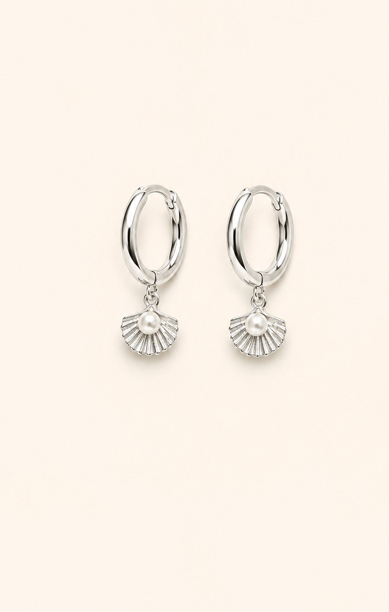 Coastal Pearl Drop Earrings