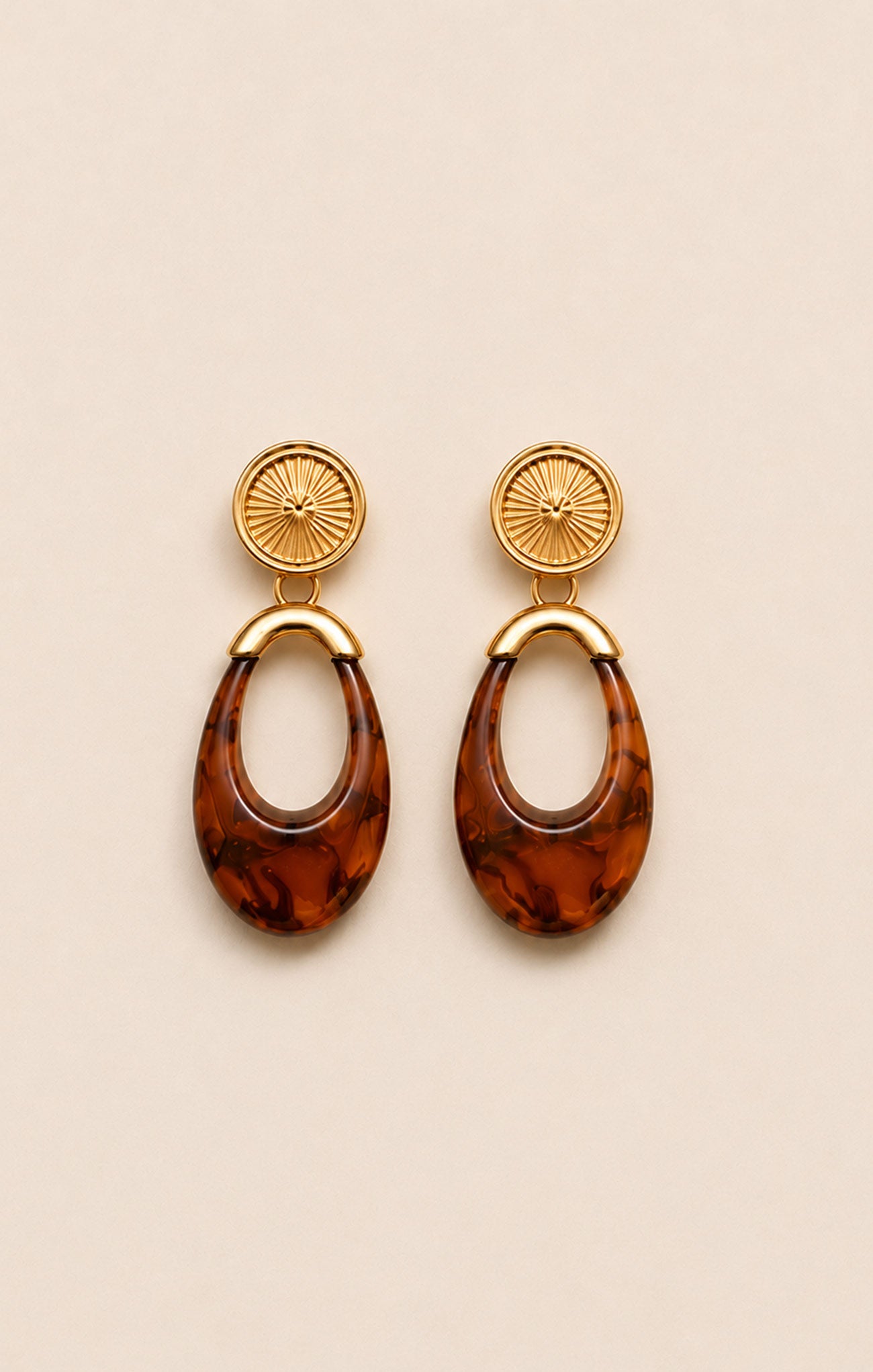 Wren Swirl Drop Earrings