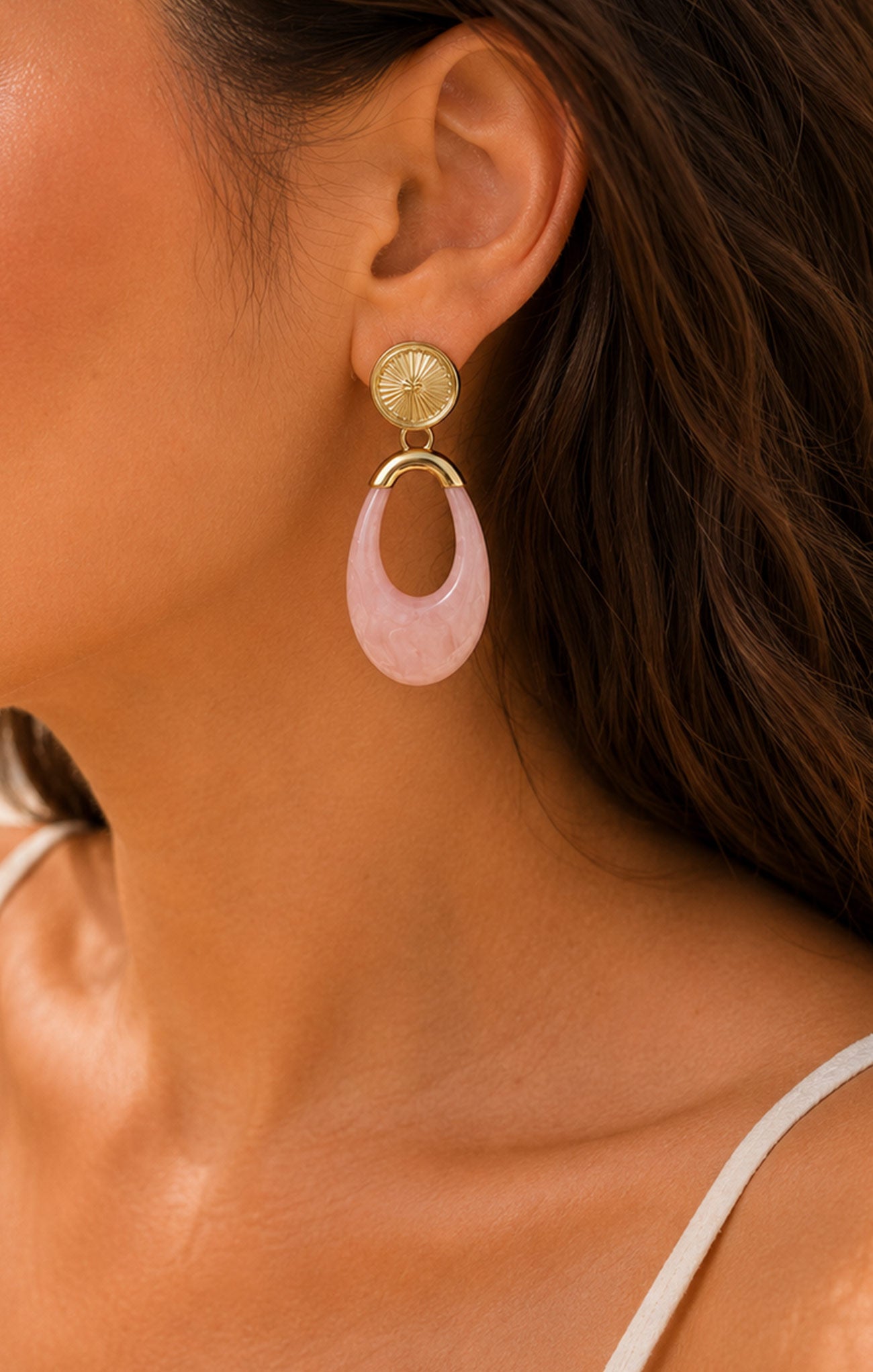 Wren Swirl Drop Earrings