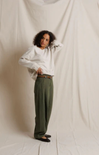 shop-at-grace-akira-barrell-leg-utility-pant-dark-olive-side