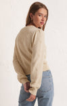 ALL WE NEED IS LOVE SWEATER-z-supply,sandstone,heart pattern,round neckline,ribbed hems
