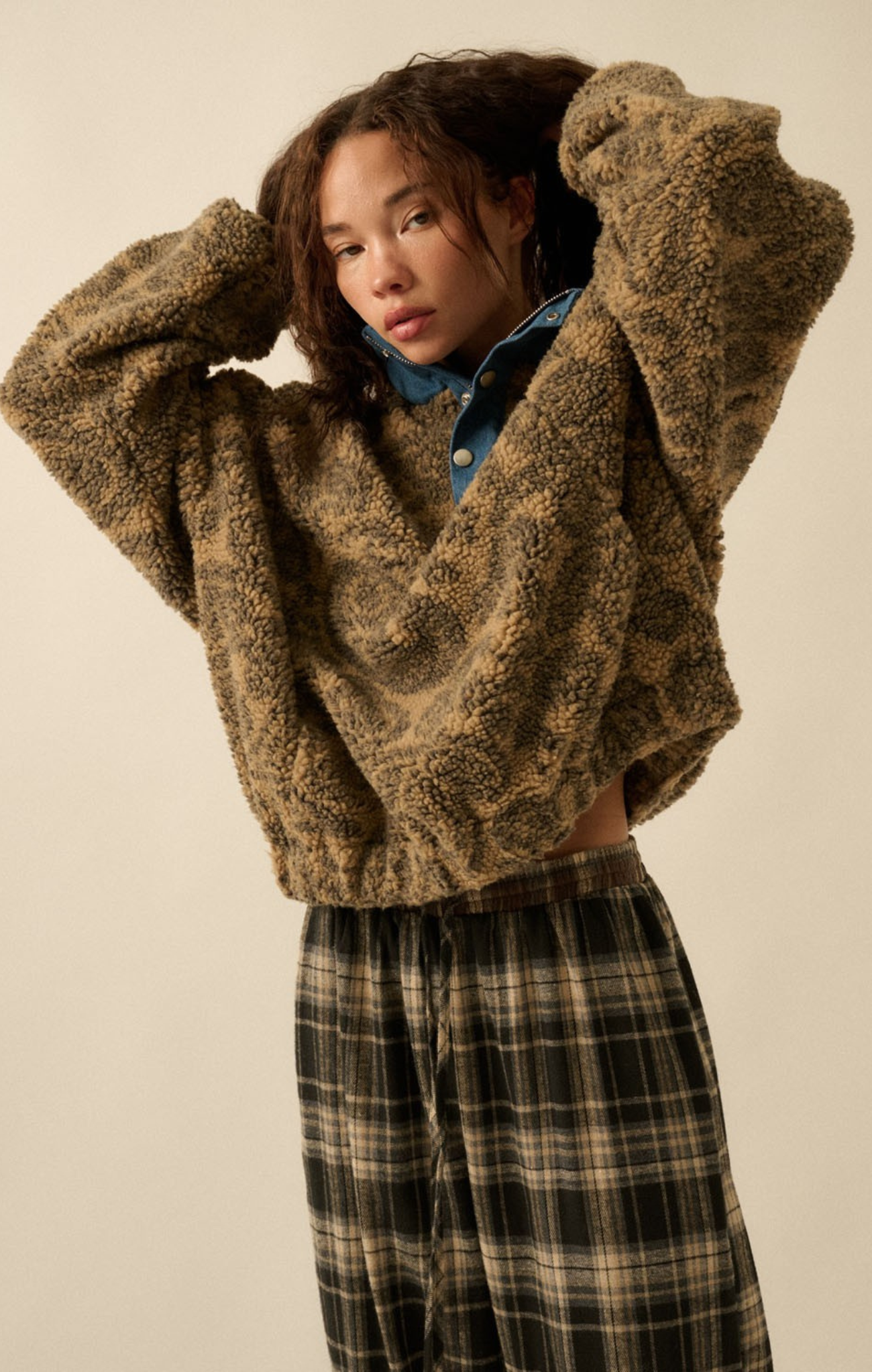 Annie Sherpa Pullover