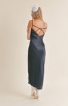 ARTEMIS BACK STRAP MAXI DRESS-navy,strap back,v-neck,maxi dress
