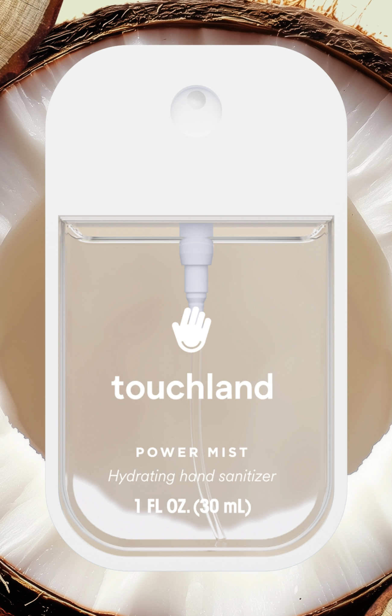 Beach Coco Power Mist Hydrating Hand Sanitizer