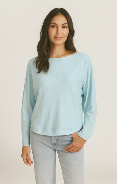shop-at-grace-dreamers-cropped-pullover-heather-ice-blue-front
