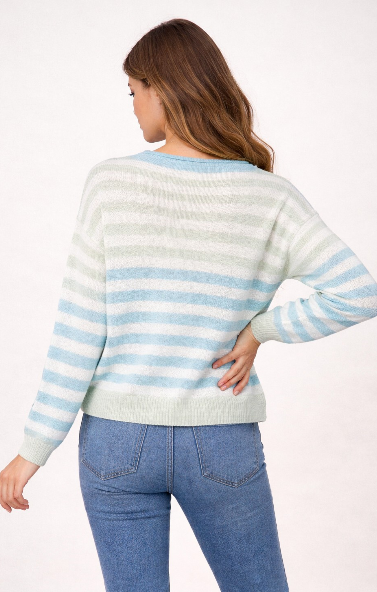 shop-at-grace-dreamers-nadia-striped-sweater-blue-back