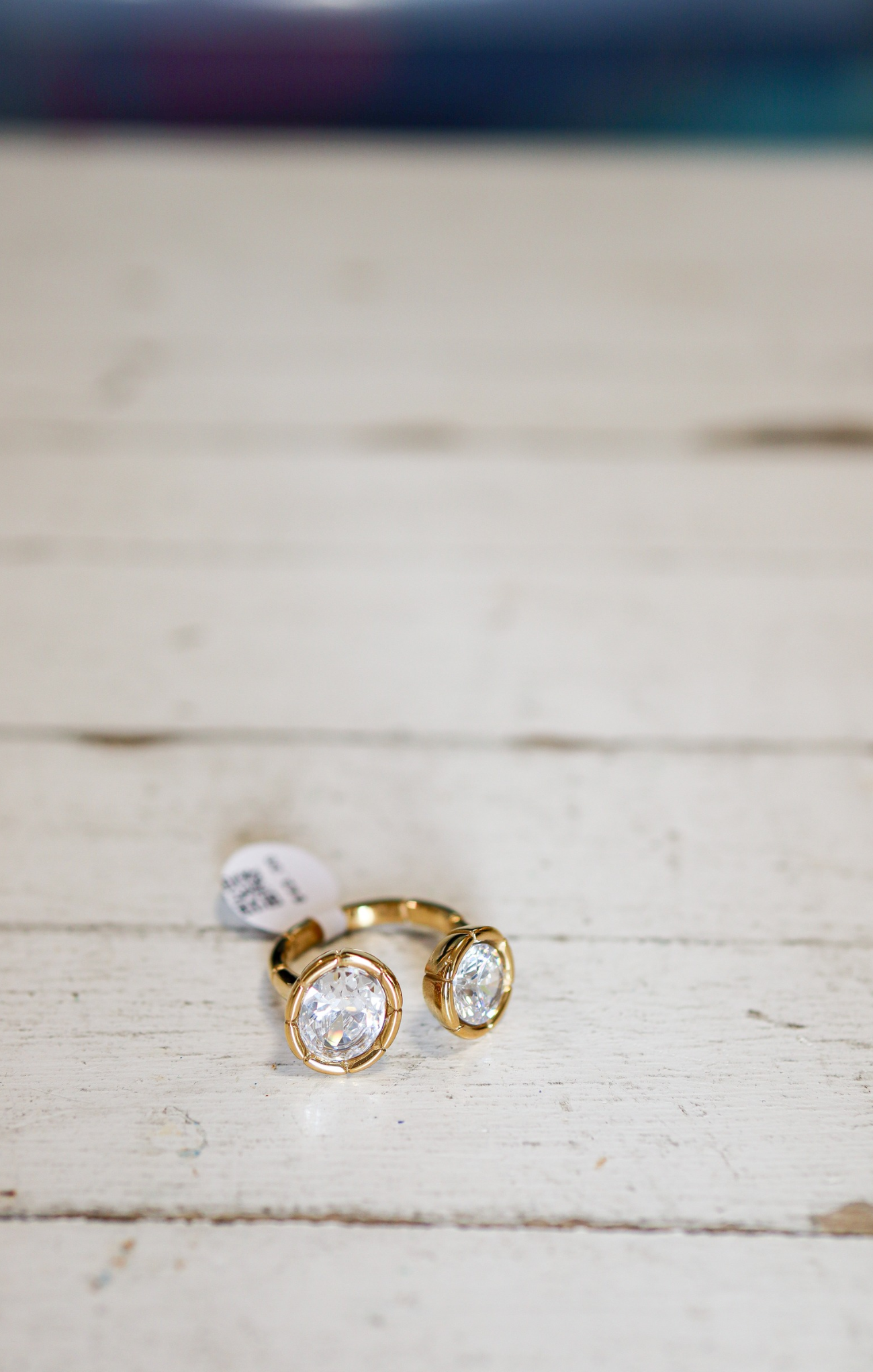 Gemma Double Crystal Ring