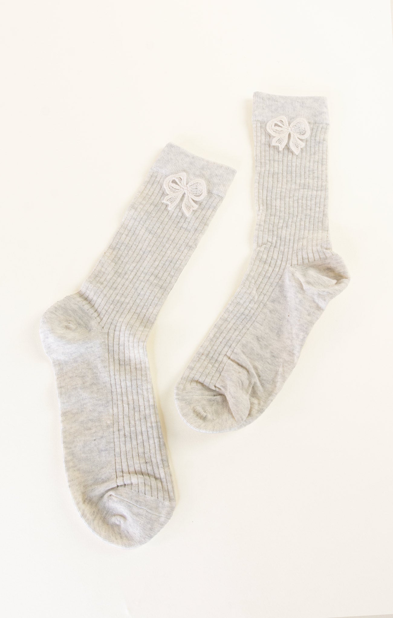 Two socks with a logo on a white background