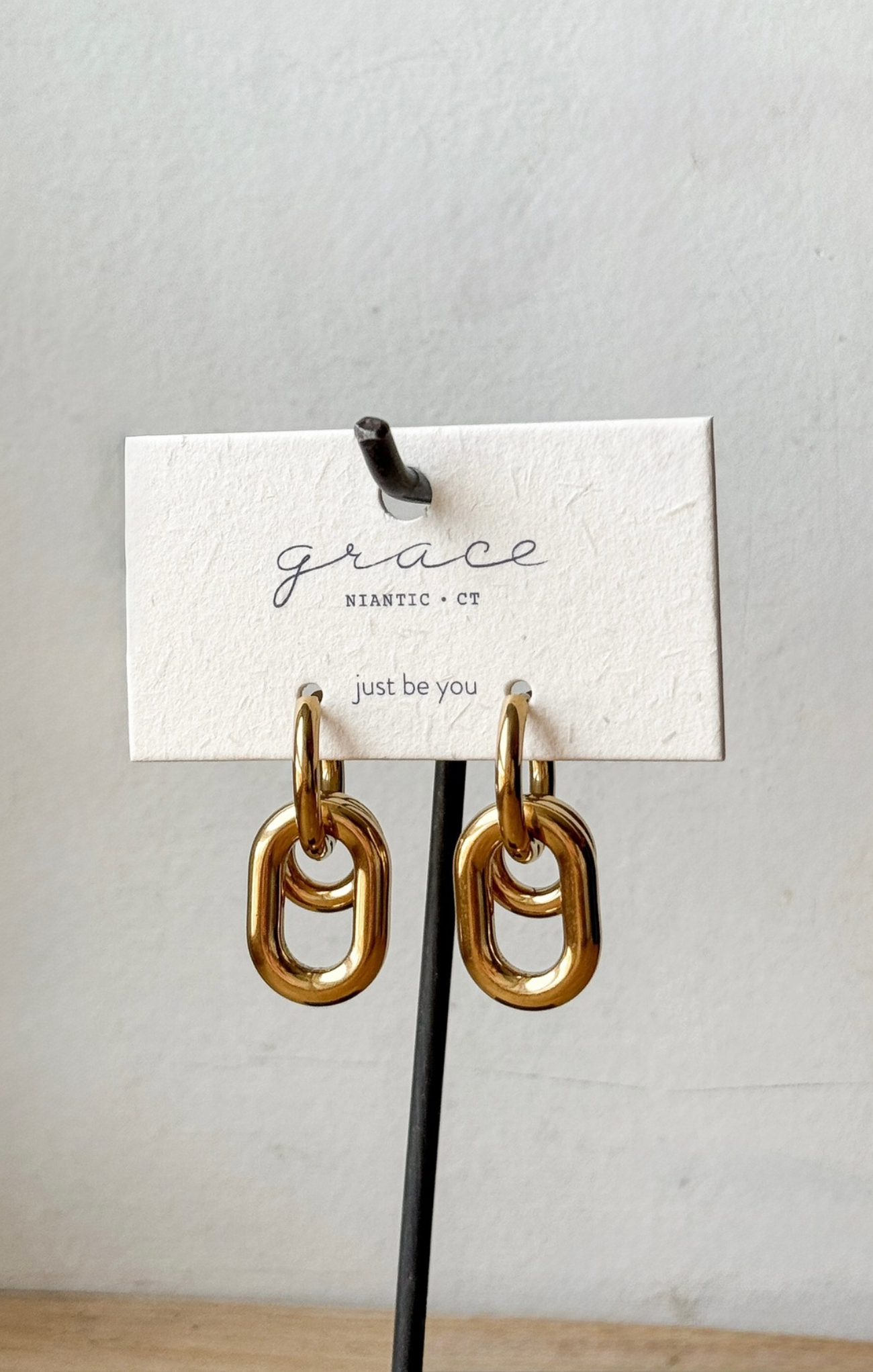 Isadora Double Link Earrings