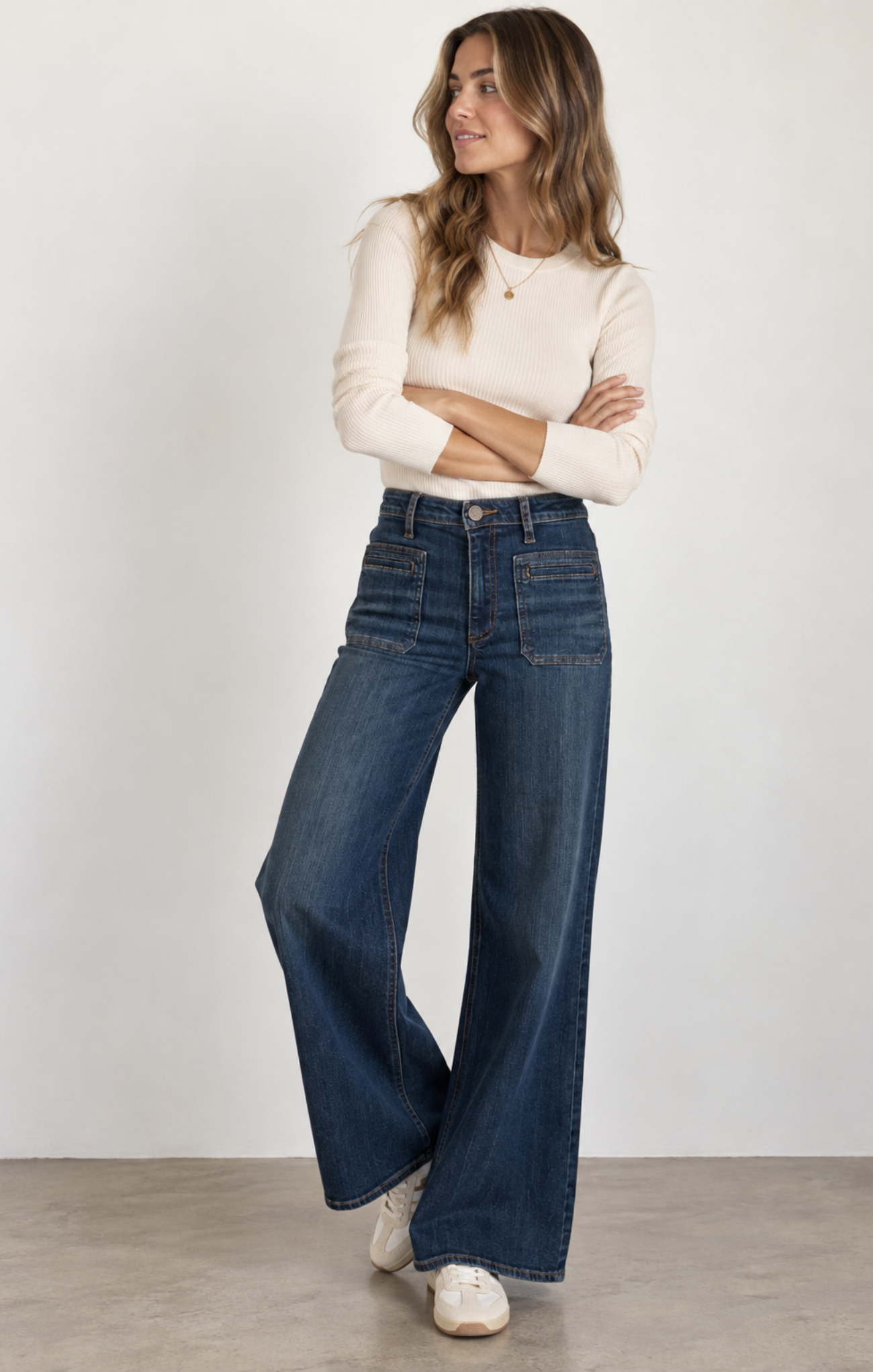 Jodi High Rise Straight Leg