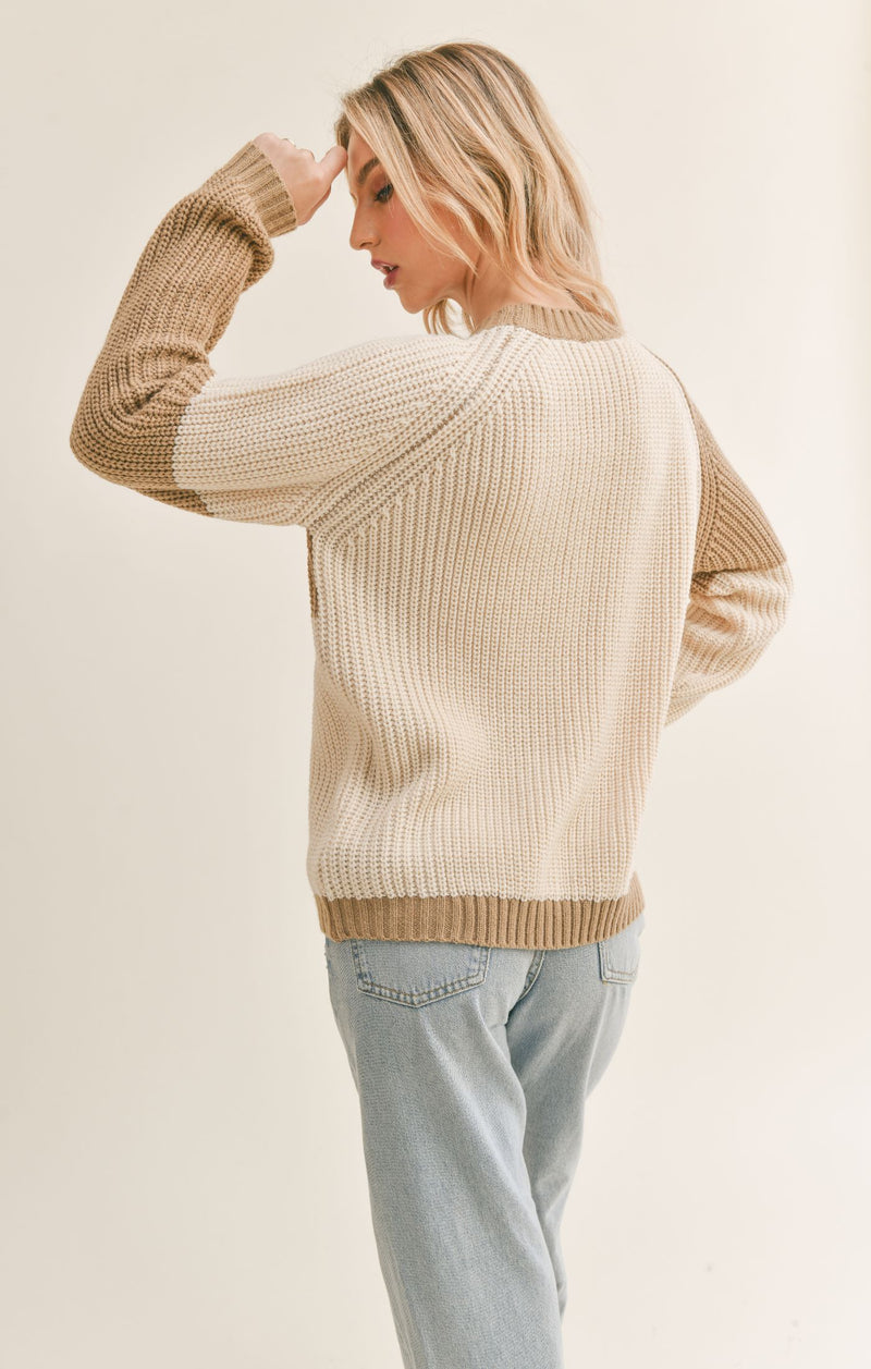 Joni Color Block Sweater -  ShopatGrace.com