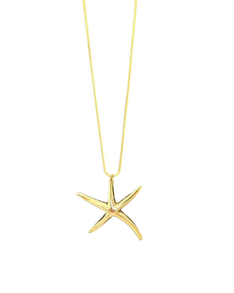 Large Plain Starfish Necklace -  ShopatGrace.com