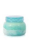Jar of Volcano candle on a white background