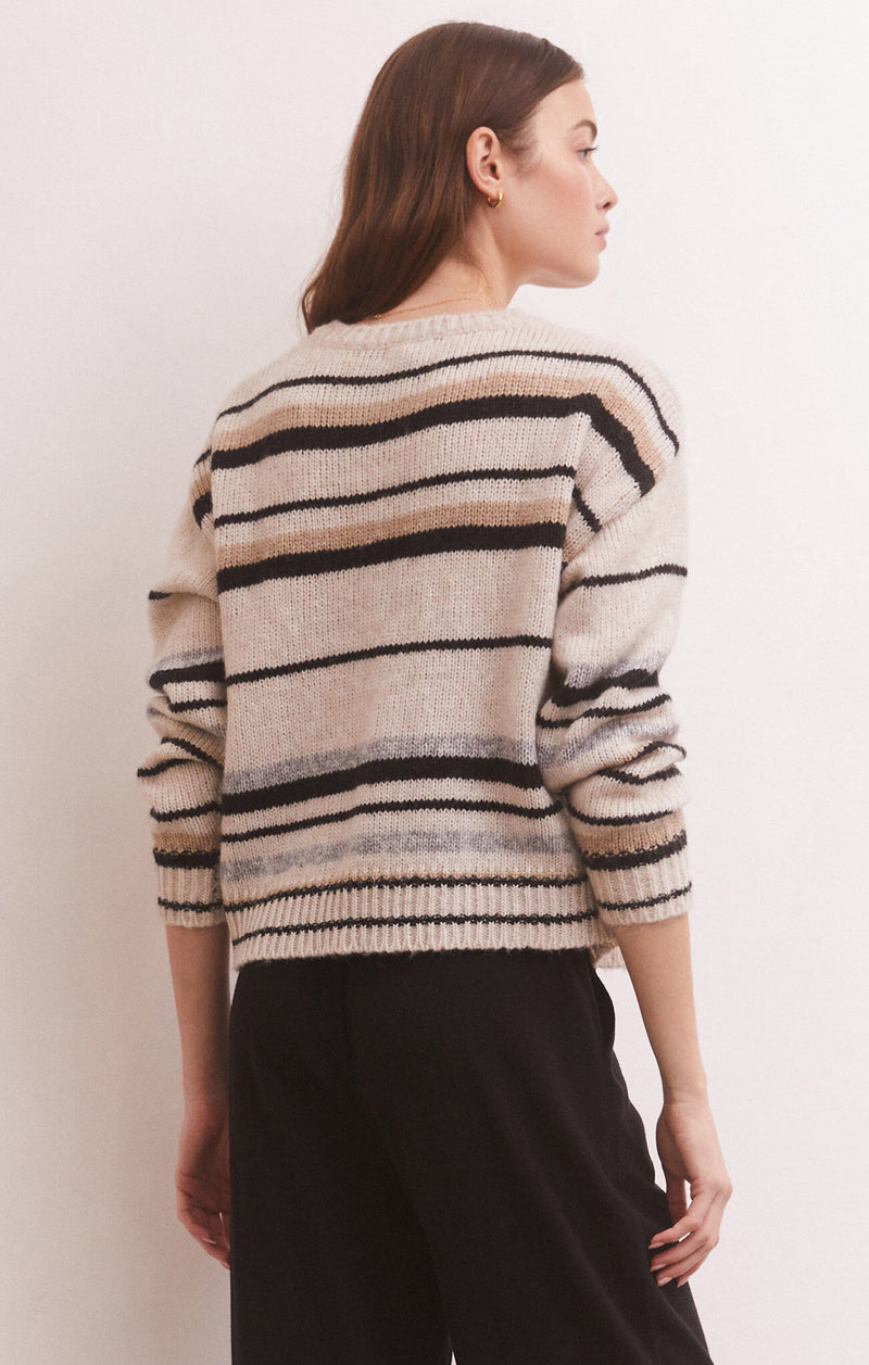 Middlefield Stripe Sweater -  ShopatGrace.com