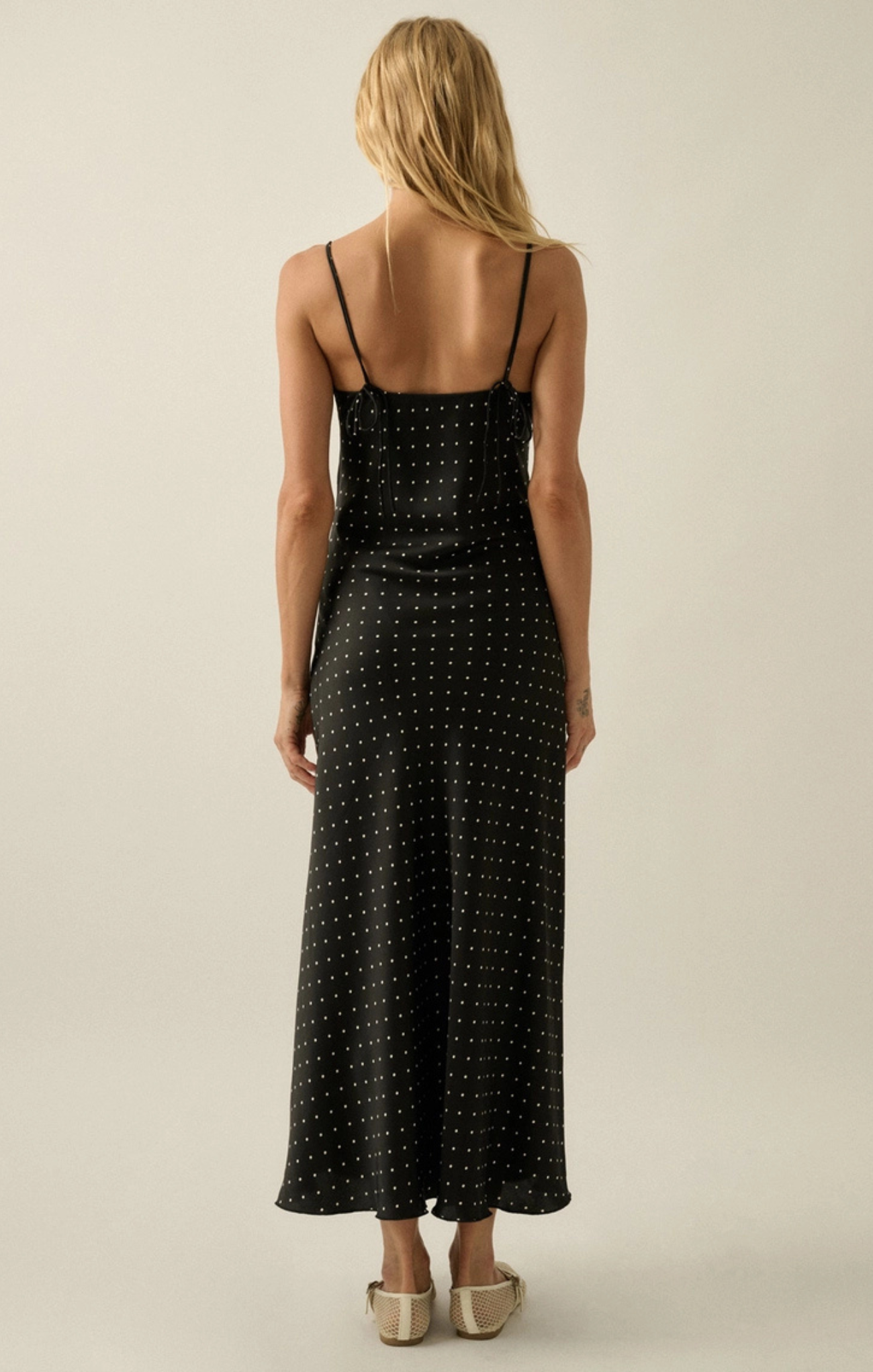 Nadia Polka Dot Midi Slip Dress Grace Nadia Polka Dot Midi Slip Dress Grace