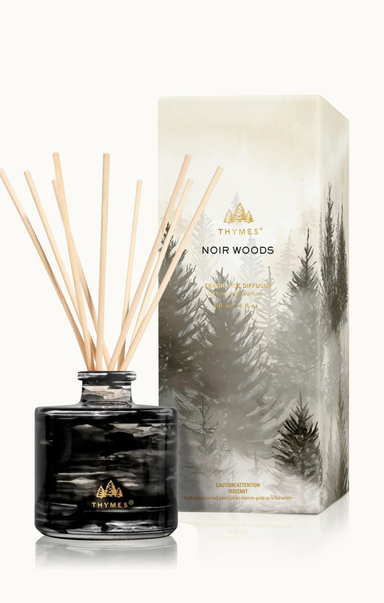 Shop At Grace, Noir Woods Petite Reed Diffuser, Thymes
