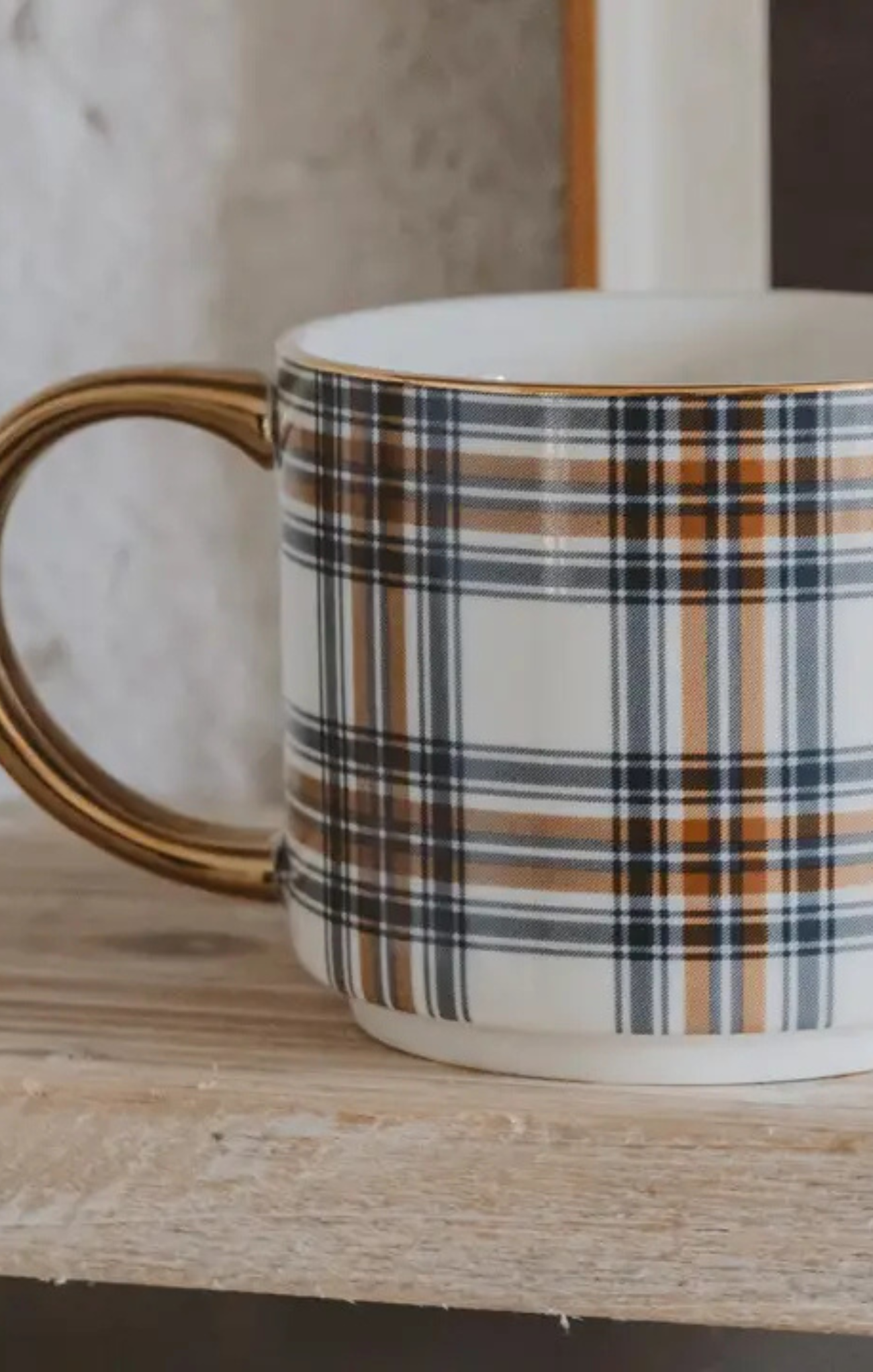 shop-at-grace-orange-navy-plaid-coffee-mug