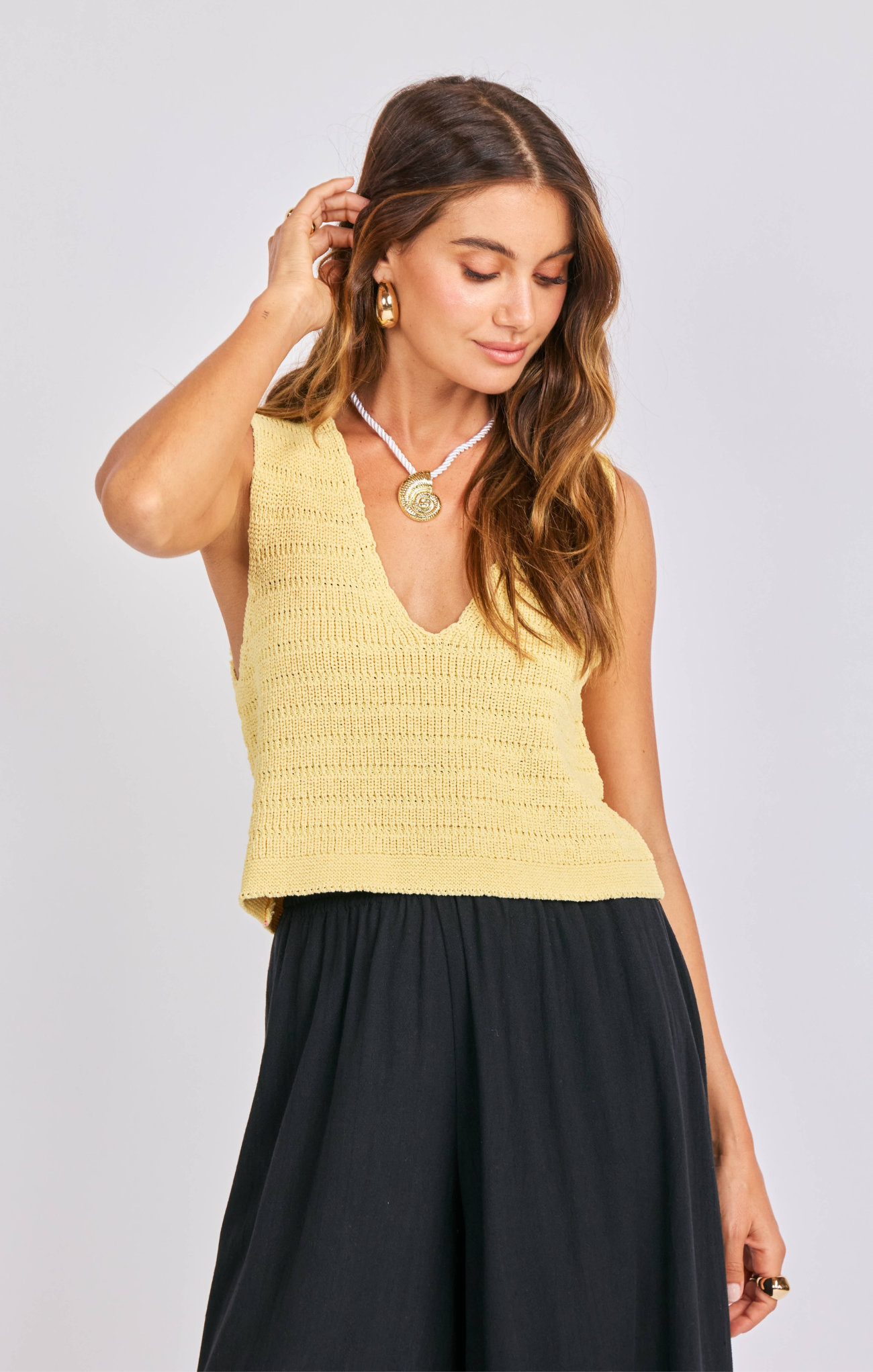 shop-at-grace-pineapple-sweater-tank-lemon-side