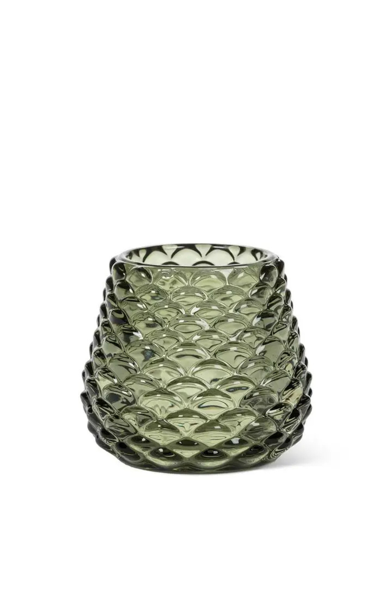 Small Green Pinecone Tealight