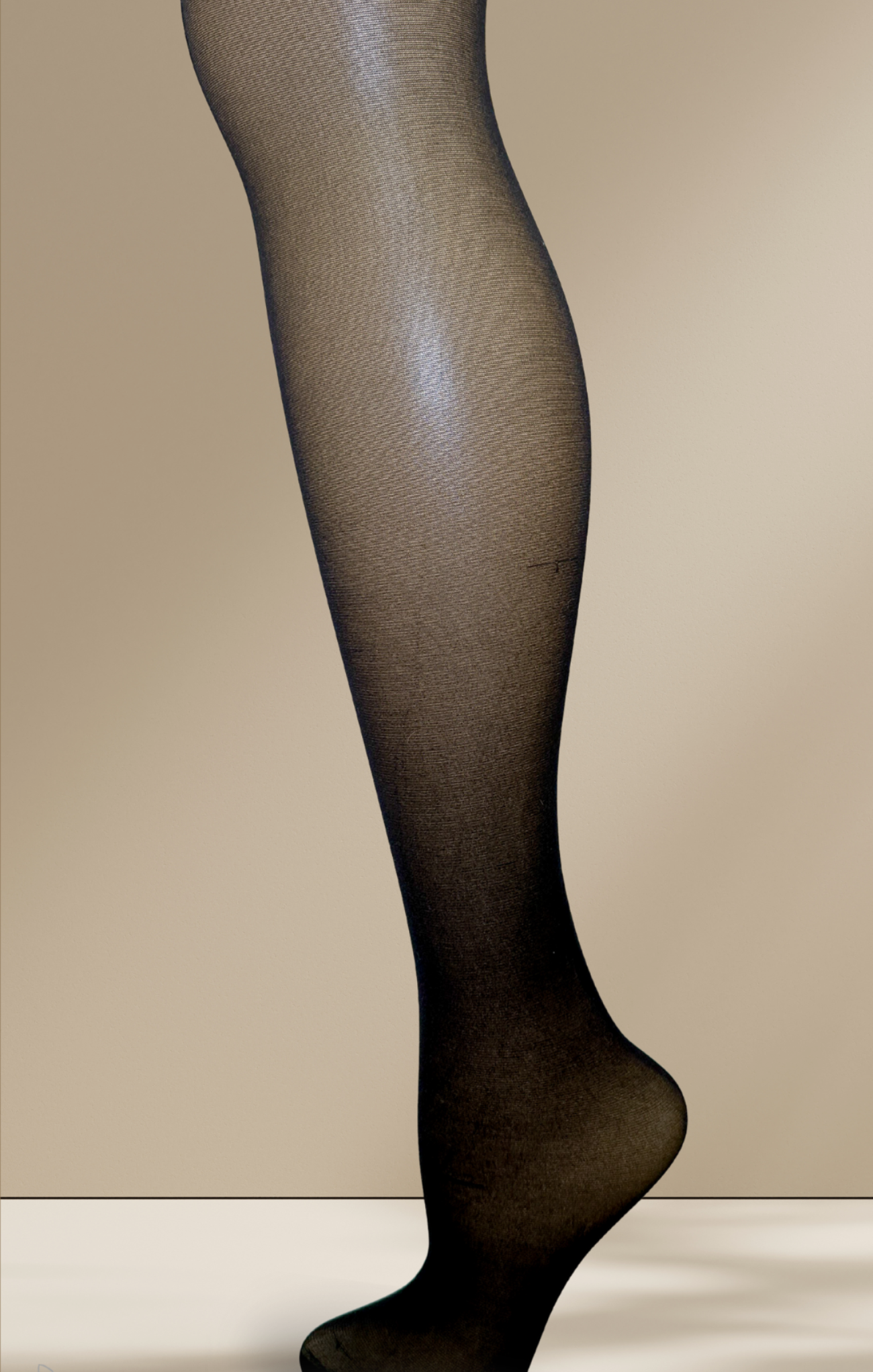 Solid Semi-Sheer Tights