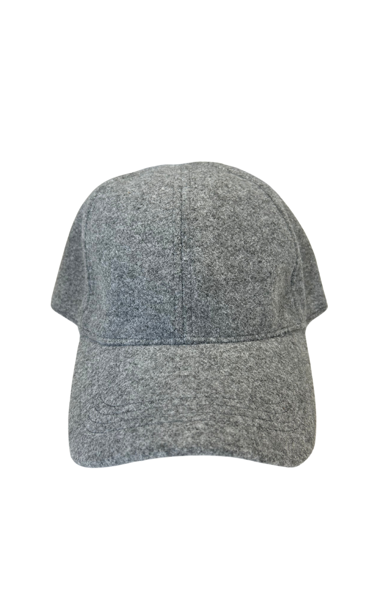 SOLID WOOL TOUCH BASEBALL CAP-,grey,beige,wool,baseball cap,solid