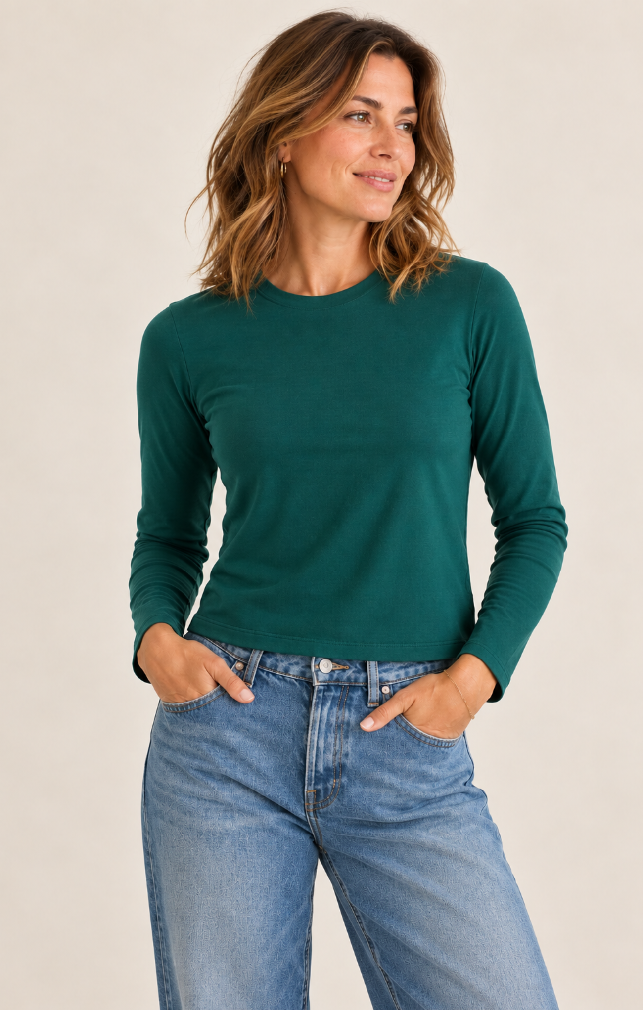 The Long Sleeve Baby Tee