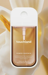 Touchland Power Essence vanilla velvet fragrance mist bottle on a white background