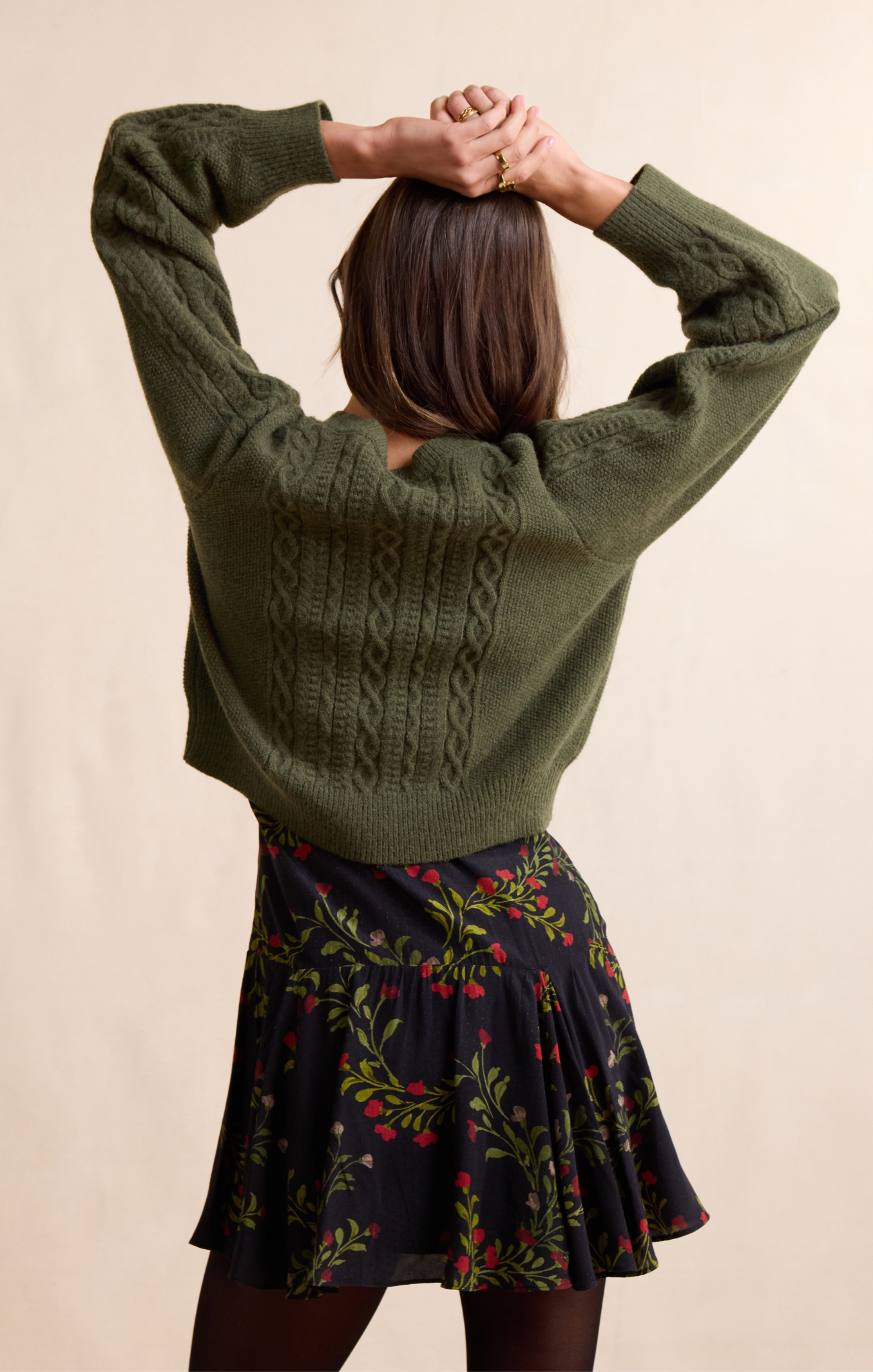 Vivienne Cable Knit Sweater