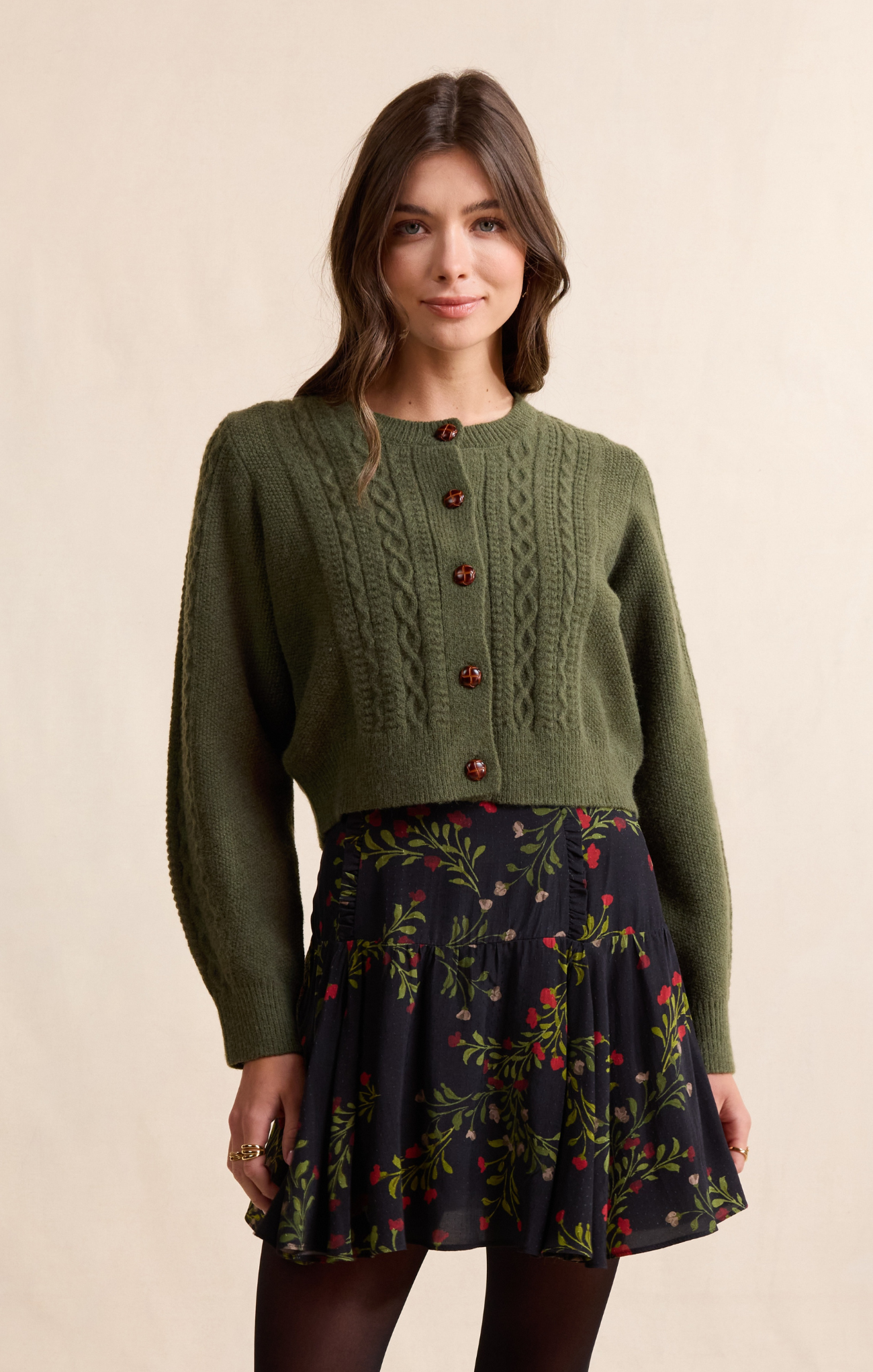 Vivienne Cable Knit Sweater