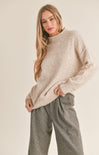 Wisteria Mock Neck Sweater - ShopatGrace.com