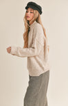 Wisteria Mock Neck Sweater - ShopatGrace.com