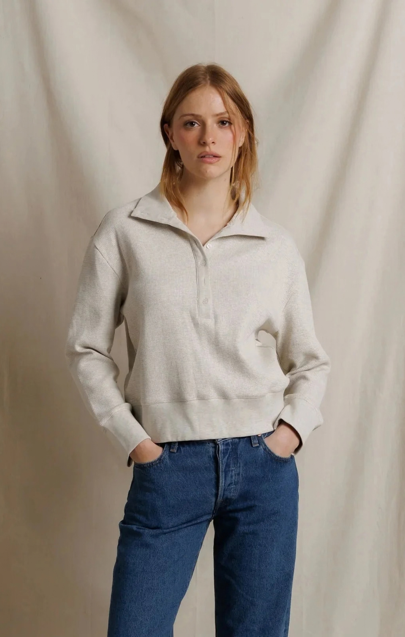 Zia Waffle Knit Pullover
