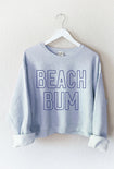 Beach Bum Cropped Sweatshirt - shopatgrace.com