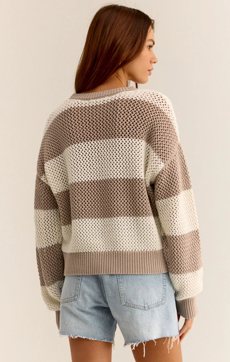 Broadbeach Stripe Sweater - shopatgrace.com
