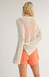 Clark Front Tie Knit Sweater - shopatgrace.com