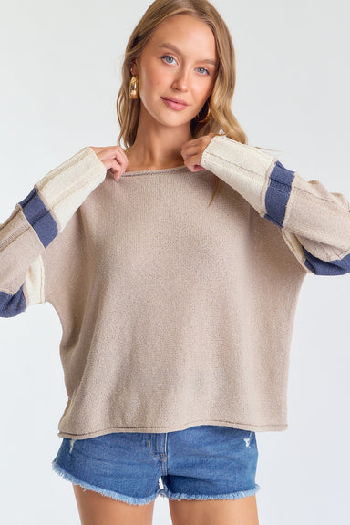 Katherine Stripe Sweater - shopatgrace.com