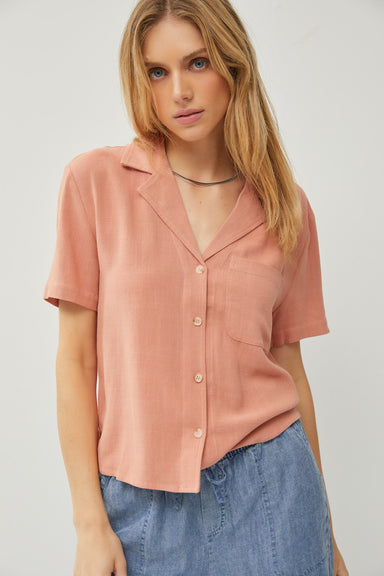 Lainey Linen Shirt - shopatgrace.com