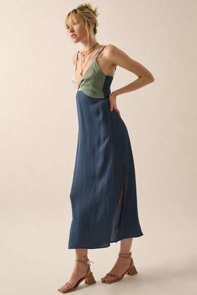 Thea Colorblock Dress - shopatgrace.com