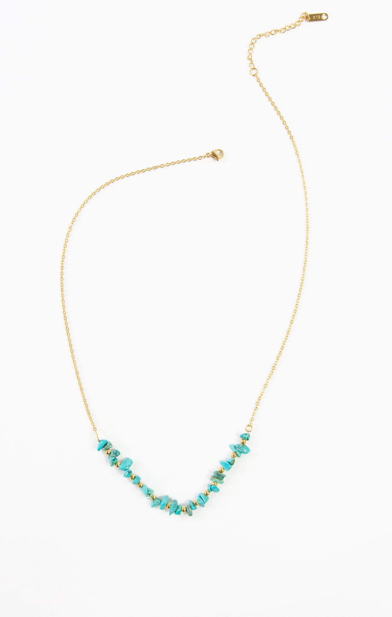 Nola Boho Beaded Turquoise Necklace